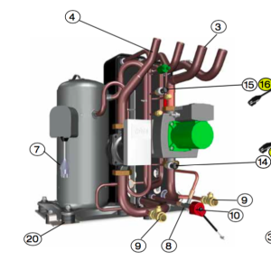 Compresseur de câble 4G1,5 L=220
