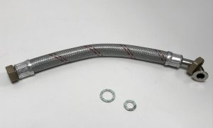 017C. Tuyau flexible ¾" avec coude à 90 L=390 Bosch Original