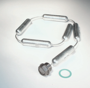 Anode en magnésium