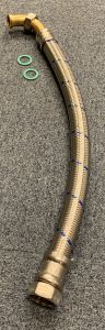 Tuyau flexible JS Original Diffusion étanche 1" 60cm droit/angle Garantie 3 ans