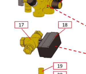 Vanne dinversion pour IVT 840 / 860 / CE 50/65