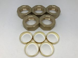 Paquet de 5 écrous et bague de serrage Conex 28