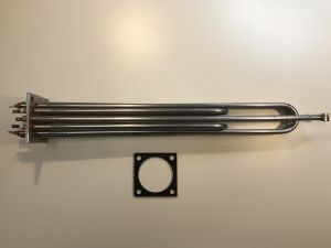 Cartouche électrique IVT 3+6 kW (9 kW) 80x80 8,9w/cm2 L=495 mm
