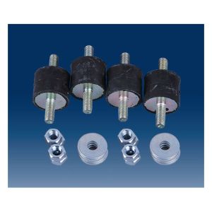 Amortisseur de vibrations ANA3025-40, souple, 4 pièces en sachet