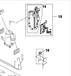 015C. Détendeur solénoïde pour Bosch Compress 5000/7000 et NI PHR-N