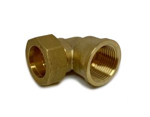 Raccord coudé 28xR25 bague de serrage x filetage extérieur