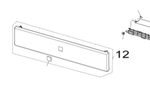012A. Capot avant pour Nordic Inverter LR-N