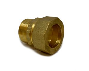 Raccord droit 28xR25 bague de serrage x filetage extérieur