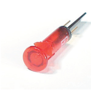 Feu clignotant, rond, rouge avec broche pour Elack 16