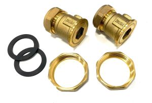 G40X28MM UNION VENT CLAMP (2 PCS) RACCORDS DE POMPE