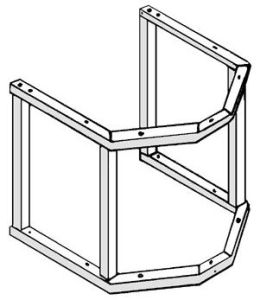Support au sol 60 litres E / 60-110 litres R